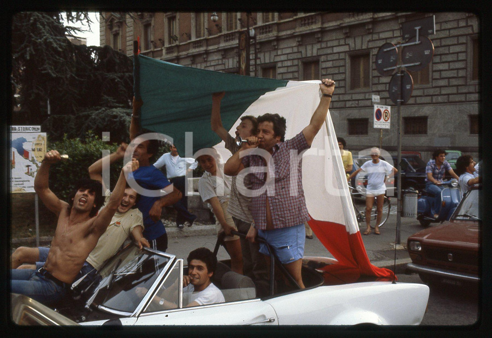 35mm vintage slide* 1982 MONZA Spagna '82 Prepartita ITALIA - GERMANIA OVEST 28