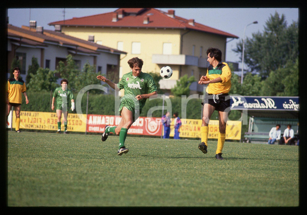 35mm vintage slide* 1988 ITALIA CALCIO Mika AALTONEN BOLOGNA FC 1909 Amichevole