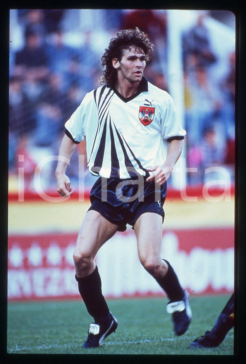 35mm vintage slide* 1990 MALAGA CALCIO SPAGNA vs AUSTRIA 2-3 - Peter ARTNER (3)