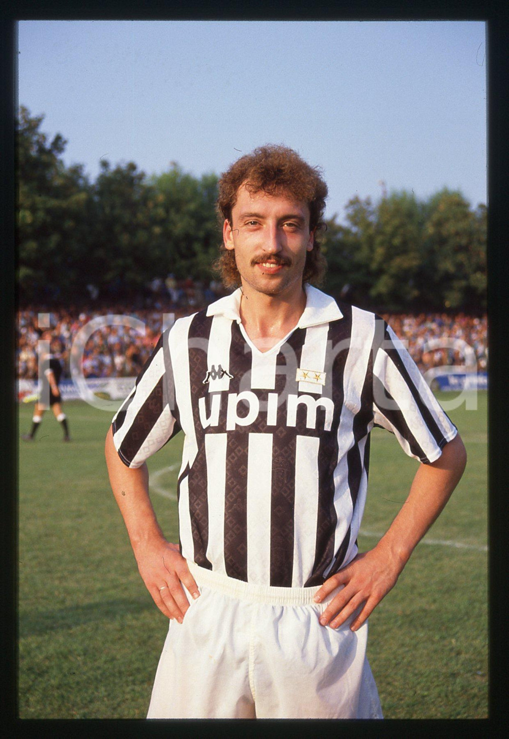35mm vintage slide* 1989 CALCIO PRO VERCELLI vs JUVENTUS 0-3-Sergej ALEJNIKOV 5