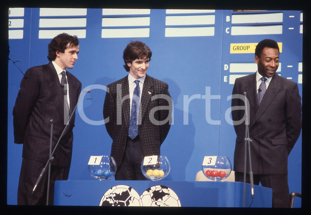 35mm vintage slide* 1989 ROMA Edson Arantes do Nascimento PELE Paolo ROSSI (8)