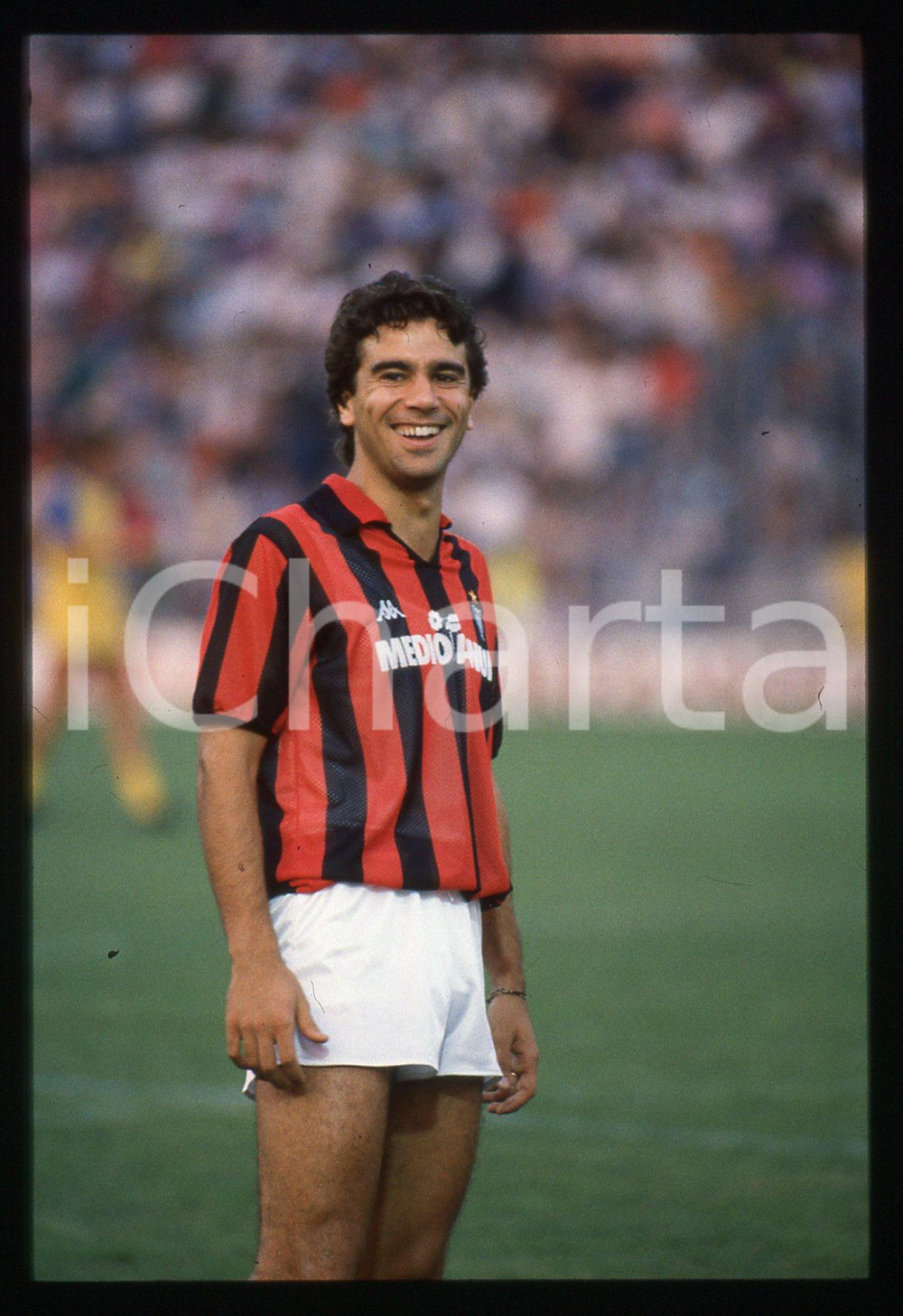 35mm vintage slide* 1989 ITALIA Stefano BORGONOVO A.C. MILAN - Partita