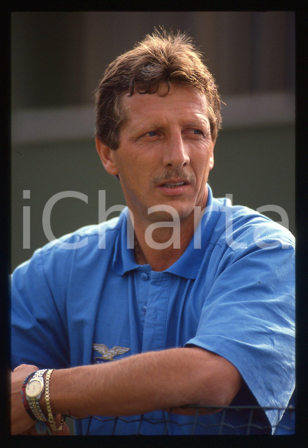35mm vintage slide* 1989 ITALIA Giuseppe MATERAZZI Allenatore S.S. LAZIO