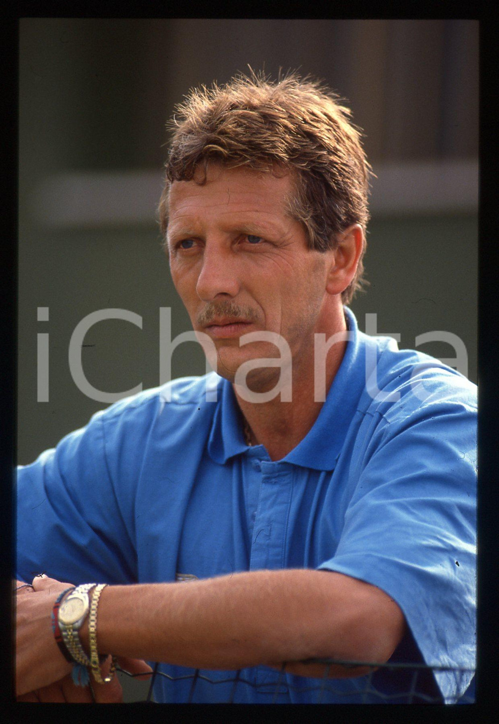 35mm vintage slide* 1989 CALCIO Giuseppe MATERAZZI Allenatore S.S. LAZIO (2)