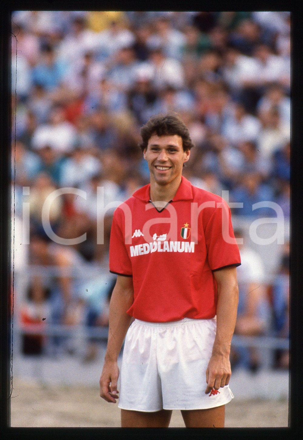 35mm vintage slide* 1988 ITALIA Marco VAN BASTEN A.C. MILAN - Allenamento (3)