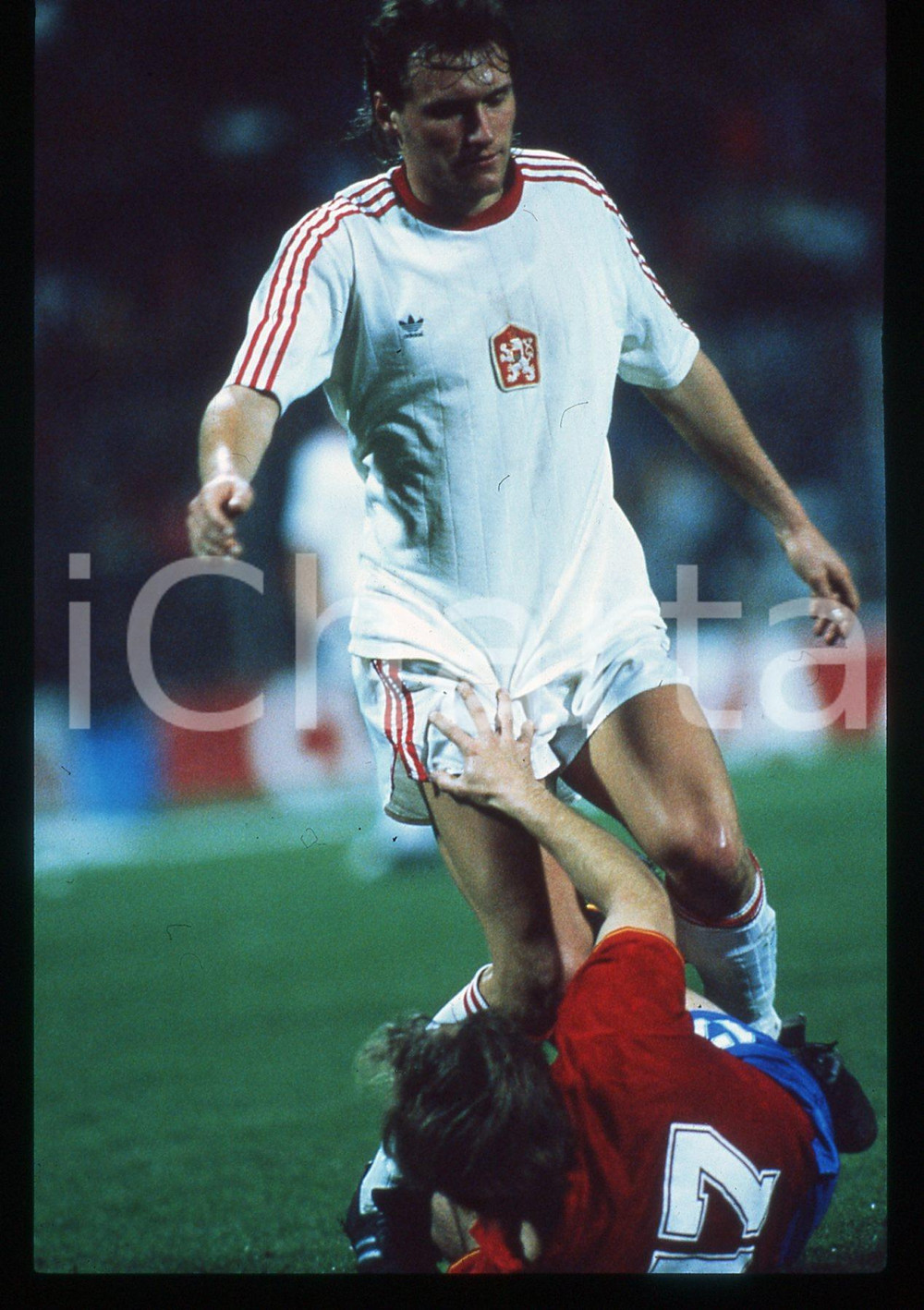 35mm vintage slide* 1990 ALICANTE SPAGNA CECOSLOVACCHIA 1-0 - Vaclav NEMECEK 2