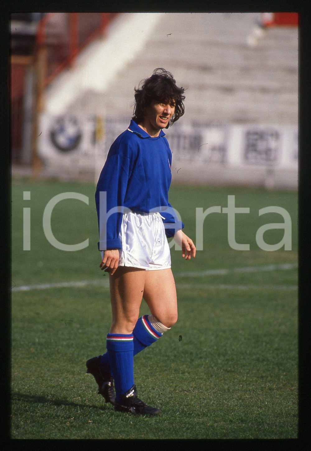 35mm vintage slide* 1989 REGGIO EMILIA - CALCIO FEMMINILE Maura FURLOTTI