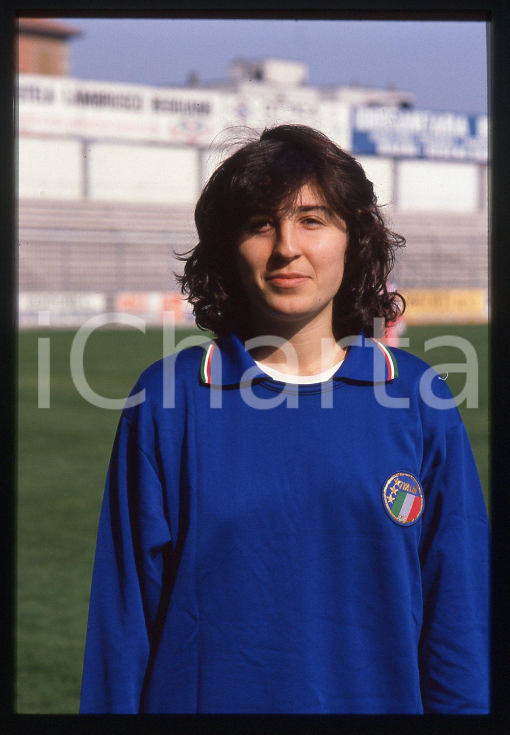 35mm vintage slide* 1989 REGGIO EMILIA - CALCIO FEMMINILE Federica D'ASTOLFO