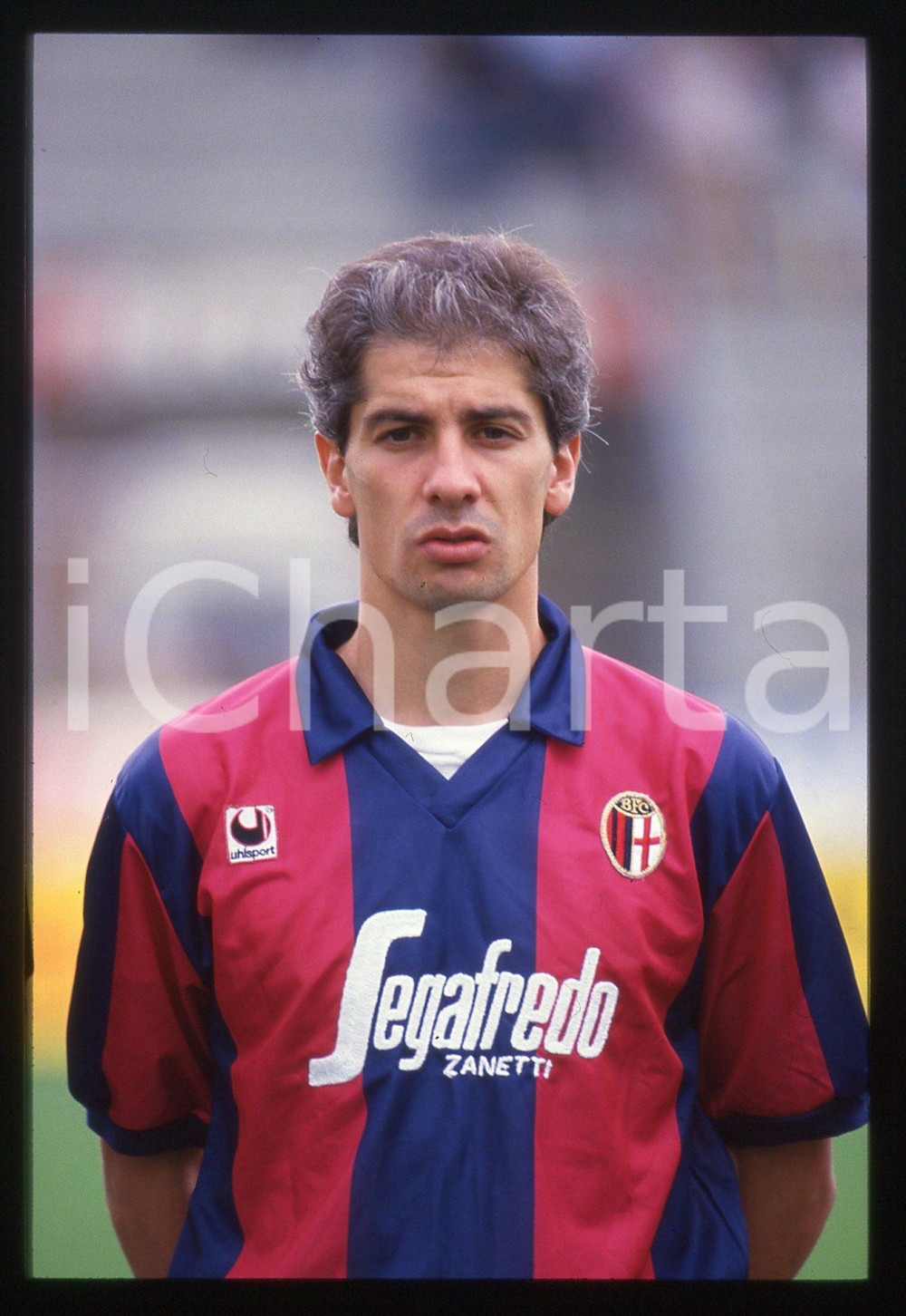 35mm vintage slide* 1988 ITALIA CALCIO Paolo STRINGARA BOLOGNA F.C.