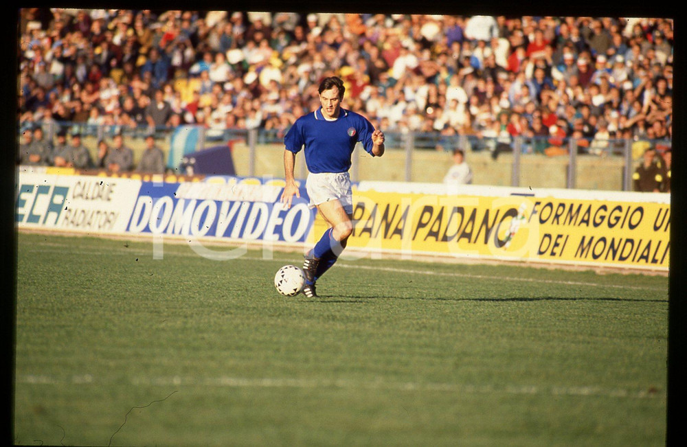 35mm vintage slide* 1989 CAGLIARI ITALIA ARGENTINA 0-0 - Luigi DE AGOSTINI
