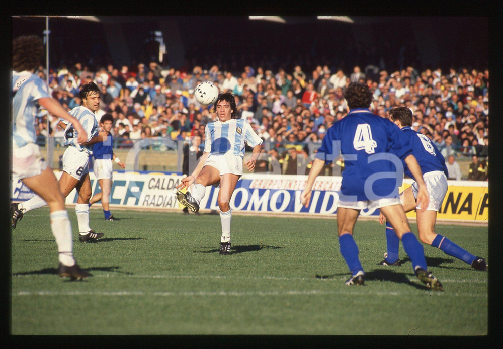 35mm vintage slide* 1989 CAGLIARI ITALIA ARGENTINA 0-0 - Jose BASUALDO