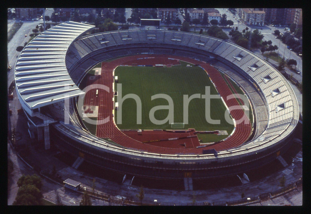 35mm vintage slide* 1990 ca VERONA Stadio Marcantonio BENTEGODI Veduta aerea