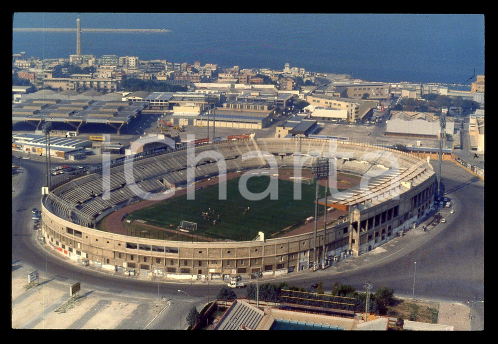 35mm vintage slide* 1990 ca BARI Stadio della Vittoria - Veduta aerea