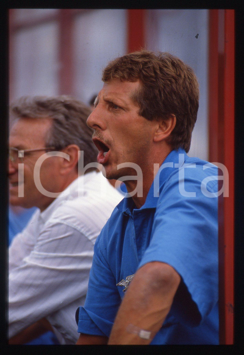35mm vintage slide* 1989 ITALIA Giuseppe MATERAZZI Allenatore S.S. LAZIO (8)