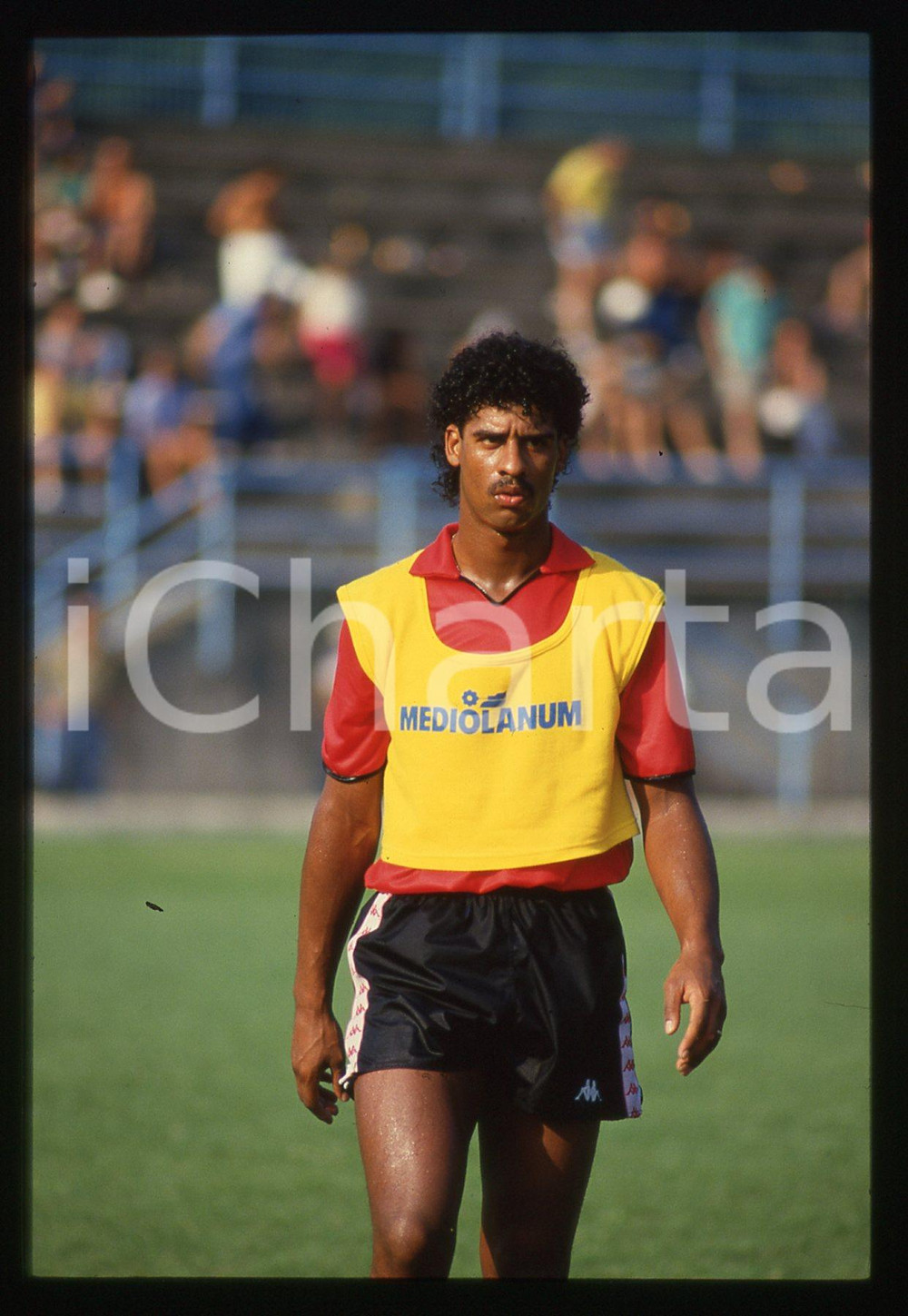 35mm vintage slide* 1988 ITALIA Frank RIJKAARD A.C. MILAN - Allenamento (10)