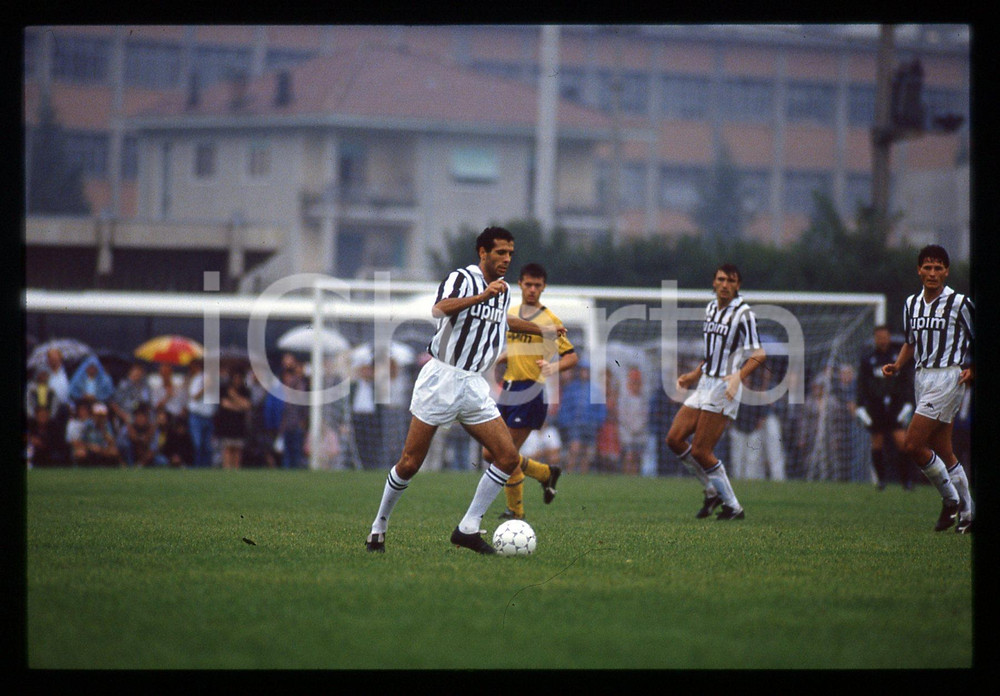 35mm vintage slide* 1989 VILLAR PEROSA - JUVENTUS A vs B Roberto GALIA