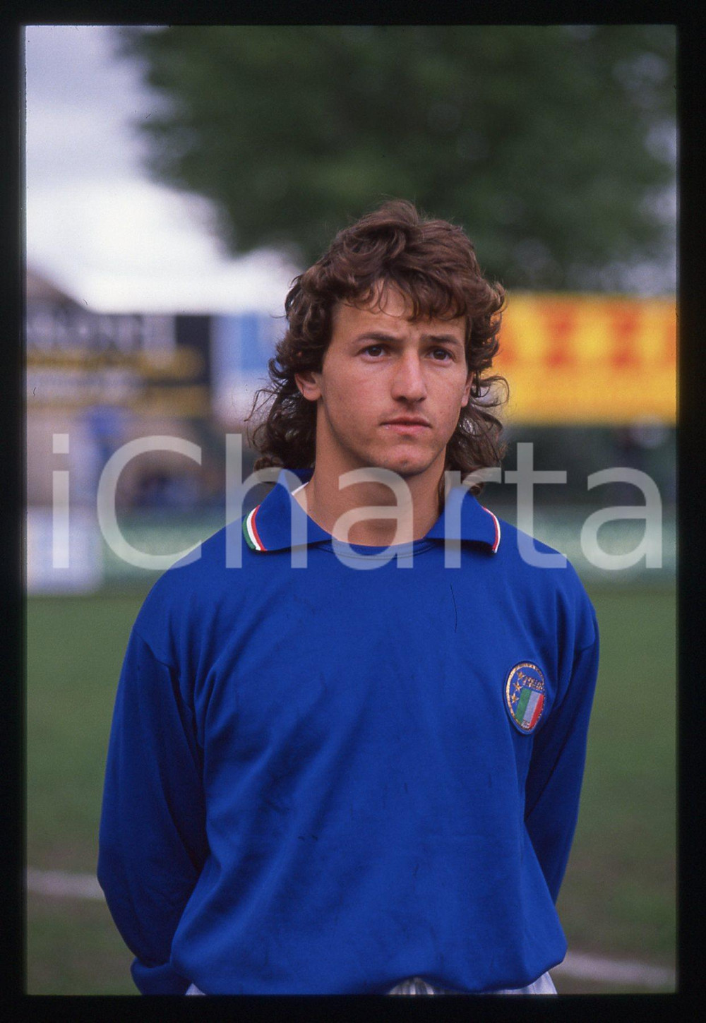 35mm vintage slide* 1989 CALCIO - B ITALIA Nazionale UNDER 21 Giorgio VENTURIN