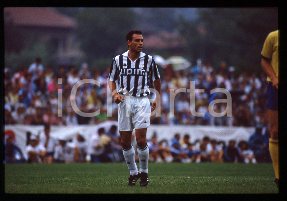 35mm vintage slide* 1989 VILLAR PEROSA JUVENTUS A vs B 5-0-Salvatore SCHILLACI 2