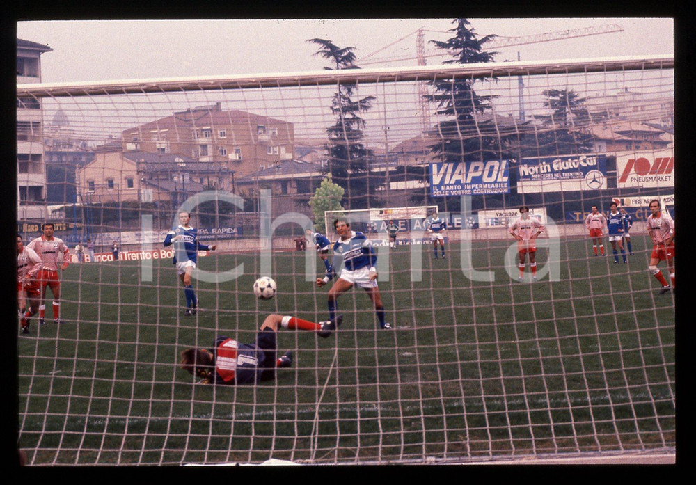 35mm vintage slide* 1990 ca Nazionale Piloti F1 vs Cantanti Gianni MORANDI