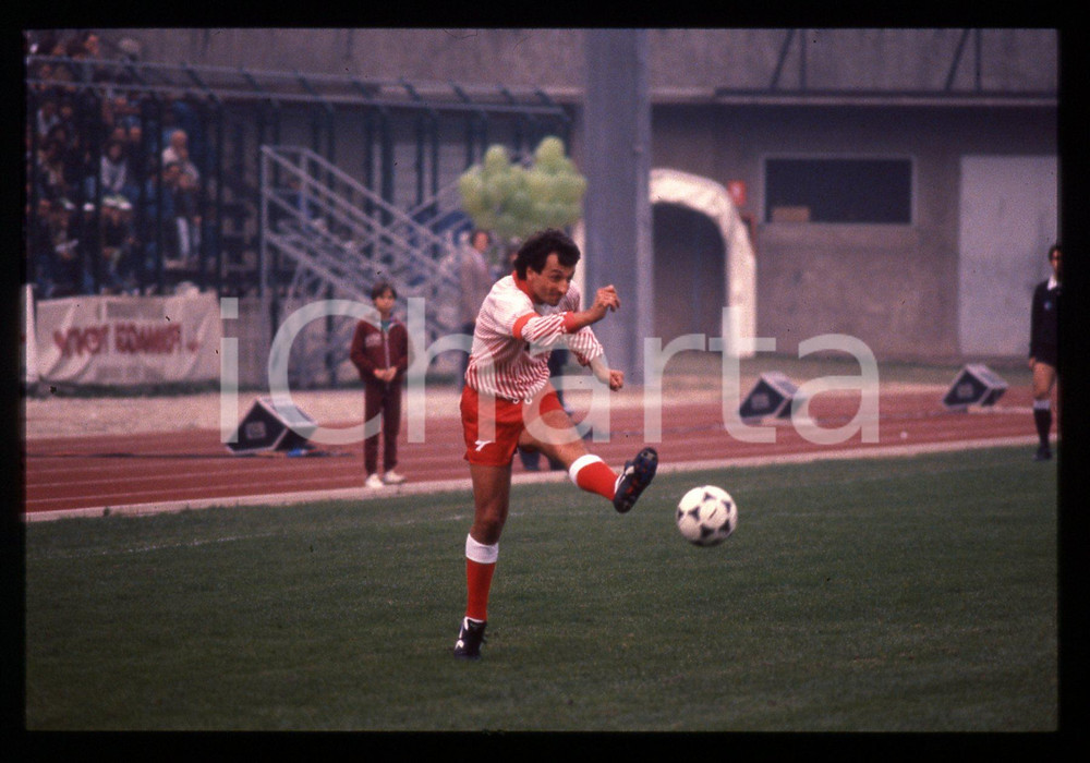 35mm vintage slide* 1990 ca Nazionale Piloti F1 vs Cantanti - Riccardo PATRESE 2