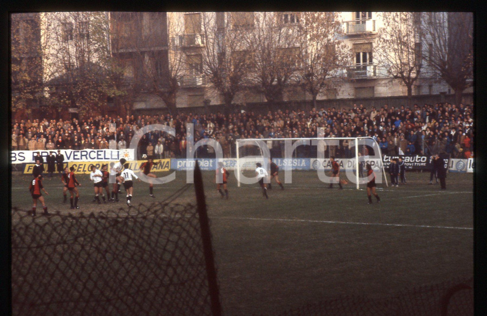 35mm vintage slide* 1975ca VERCELLI Stadio SILVIO PIOLA - Partita PRO VERCELLI 4