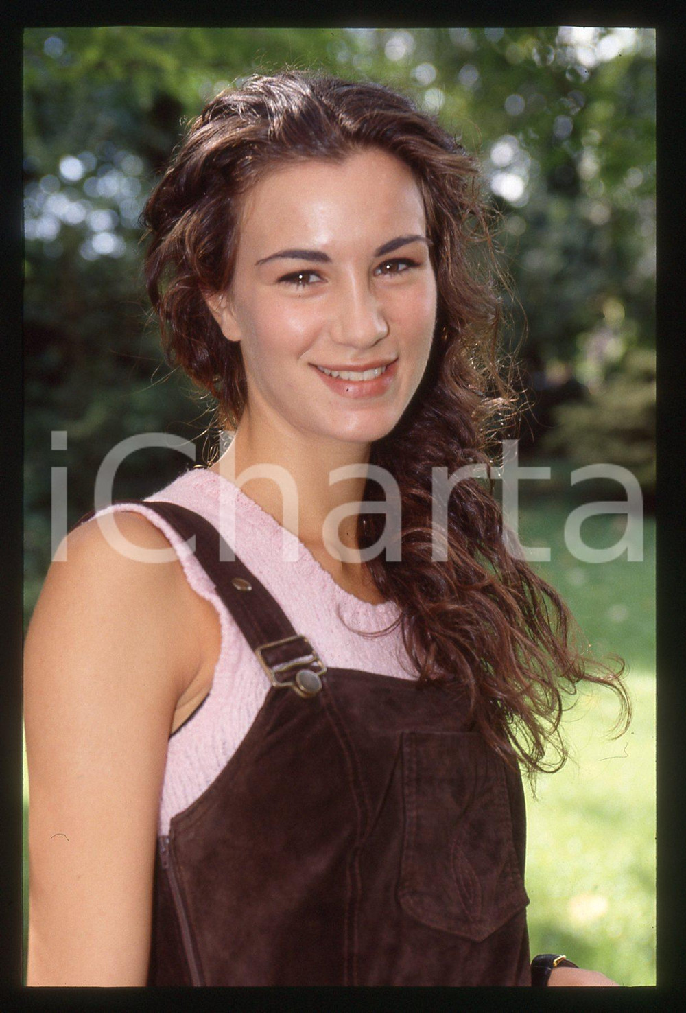 35mm vintage slide* 1999 CANALE 5 Gloria BELLICCHI Valletta SCHERZI A PARTE (5)