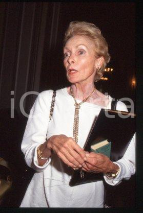 35mm vintage slide* 1992 CERNOBBIO VILLA D'ESTE American actress Janet LEIGH 47