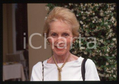 35mm vintage slide* 1992 CERNOBBIO VILLA D'ESTE American actress Janet LEIGH 50