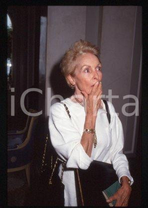 35mm vintage slide* 1992 CERNOBBIO VILLA D'ESTE American actress Janet LEIGH 62