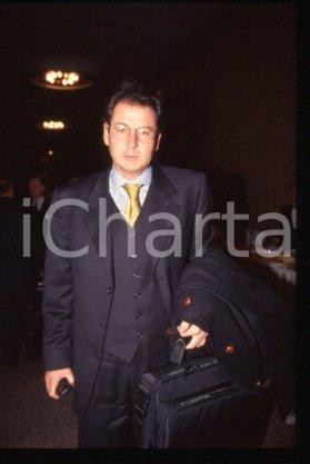 35mm vintage slide* 1999 ca MILAN Telecom Italia Portrait of Ugo RIETMANN 2