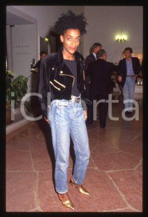 35mm vintage slide* 1990 ca CINEMA "MO' BETTER BLUES" Actress Joie LEE (7)