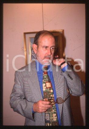 35mm vintage slide* 1990 ca MILAN American historian Michael LEDEEN Portrait 11