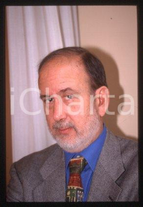 35mm vintage slide* 1990 ca MILAN American historian Michael LEDEEN Portrait 13