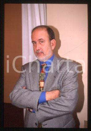 35mm vintage slide* 1990 ca MILAN American historian Michael LEDEEN Portrait 14