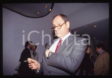 35mm vintage slide* 1992 ca PSI Italian politician Paris DELL'UNTO Portrait (6)