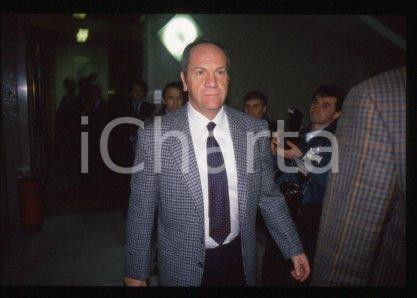 35mm vintage slide* 1992 ca PSI Italian politician Paris DELL'UNTO Portrait (7)