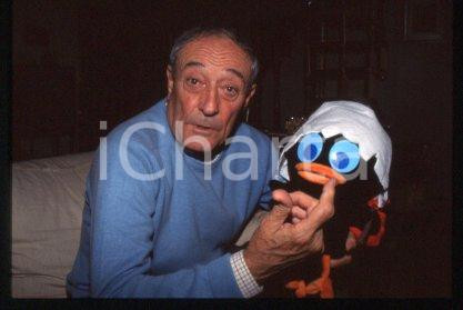 35mm vintage slide* 1990 ca TV Voice actor CALIMERO Ignazio COLNAGHI Portrait 9