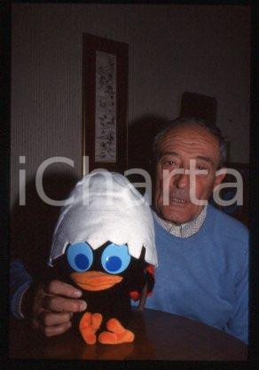 35mm vintage slide* 1990 ca TV Voice actor CALIMERO Ignazio COLNAGHI Portrait 12