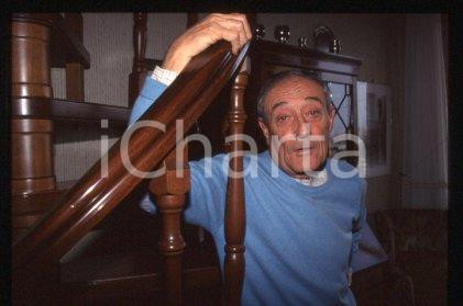 35mm vintage slide* 1990 ca TV Voice actor CALIMERO Ignazio COLNAGHI Portrait 34