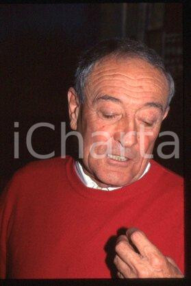35mm vintage slide* 1990 ca TV Voice actor CALIMERO Ignazio COLNAGHI Portrait 38