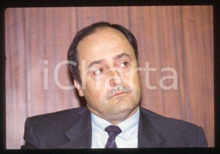 35mm vintage slide* 1990 ca ITALY Adriano MUSI Assistant secretary of the UIL 4