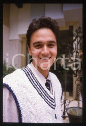 35mm vintage slide* 1985 ca MUSIC Italian singer-songwriter Michele PECORA (13)