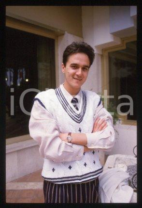 35mm vintage slide* 1985 ca MUSIC Italian singer-songwriter Michele PECORA (14)