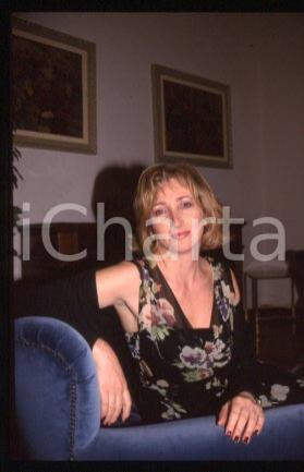 35mm vintage slide* 1998 ca RAI1 ITALY - Portrait of Actress Lunetta SAVINO (9)