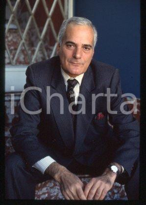 35mm vintage slide* 1985ca ITALY Portrait of painter & writer Ruggero SAVINIO 10
