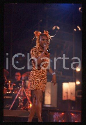 35mm vintage slide* 1998 UK GLASTONBURY FESTIVAL Electronic band MORCHEEBA (5)