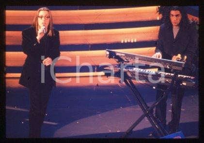 35mm vintage slide* 1999 SANREMO "NOI NON CI CAPIAMO" Pop rock band SOERBA (19)
