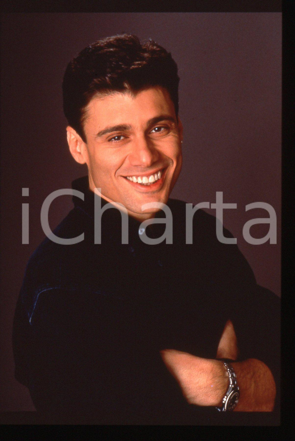 35mm vintage slide* 1992 RAISING CAIN Steven BAUER Ritratto dell'attore