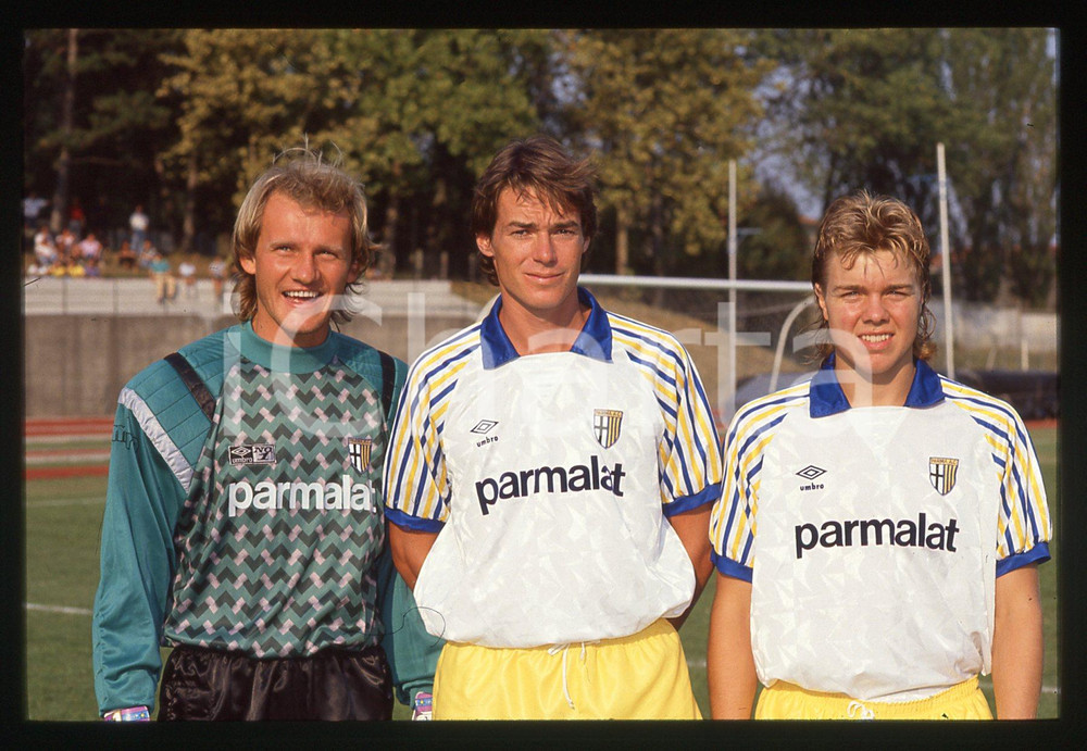 35mm vintage slide* 1990 AC PARMA Claudio TAFFAREL Georges GRUN Tomas BROLIN