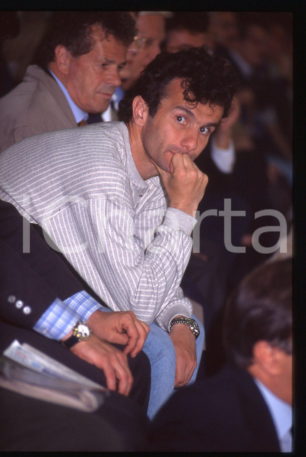 35mm vintage slide* 1995 ca ITALIA CALCIO Dejan SAVICEVIC AC MILAN - Ritratto 2